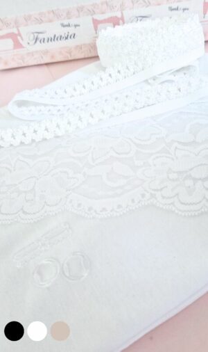 DIY Basic Top Debby - mit Spitze