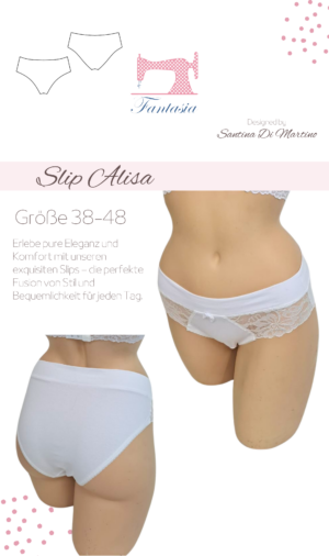 DIY Slip Alisa - Schnittmuster und Nähanleitung