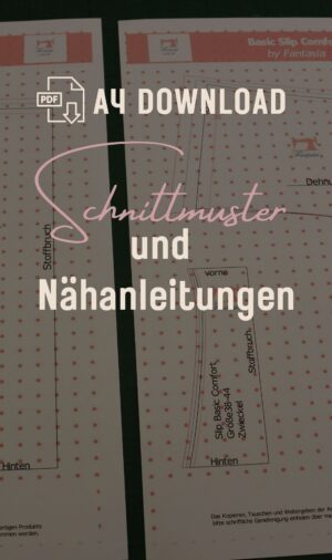 Schnittmuster und Nähanleitungen A4 download